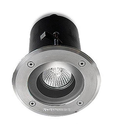 stainless steel recessed light fixture